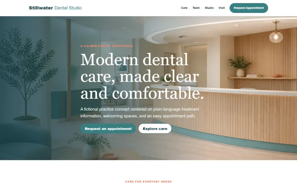 Dental concept preview