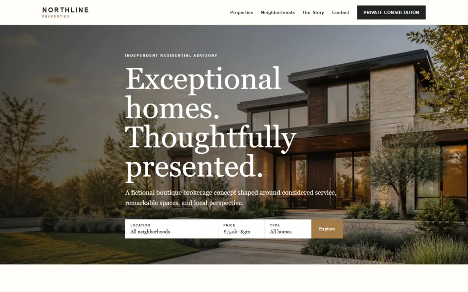 Real Estate concept preview